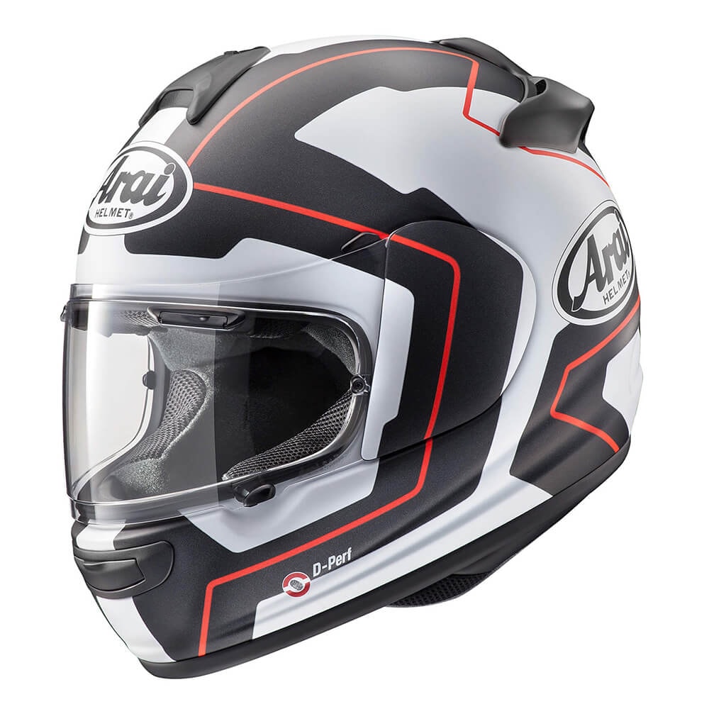 Capacete Arai Axces 3 Line Vermelho