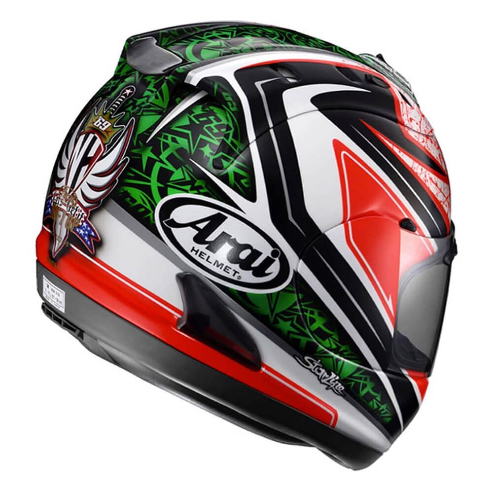 Arai RX-7 RR4 芳賀レプリカ　L（57〜59cm） Capacete Arai RX-7GP Nicky 4 - Sacramento