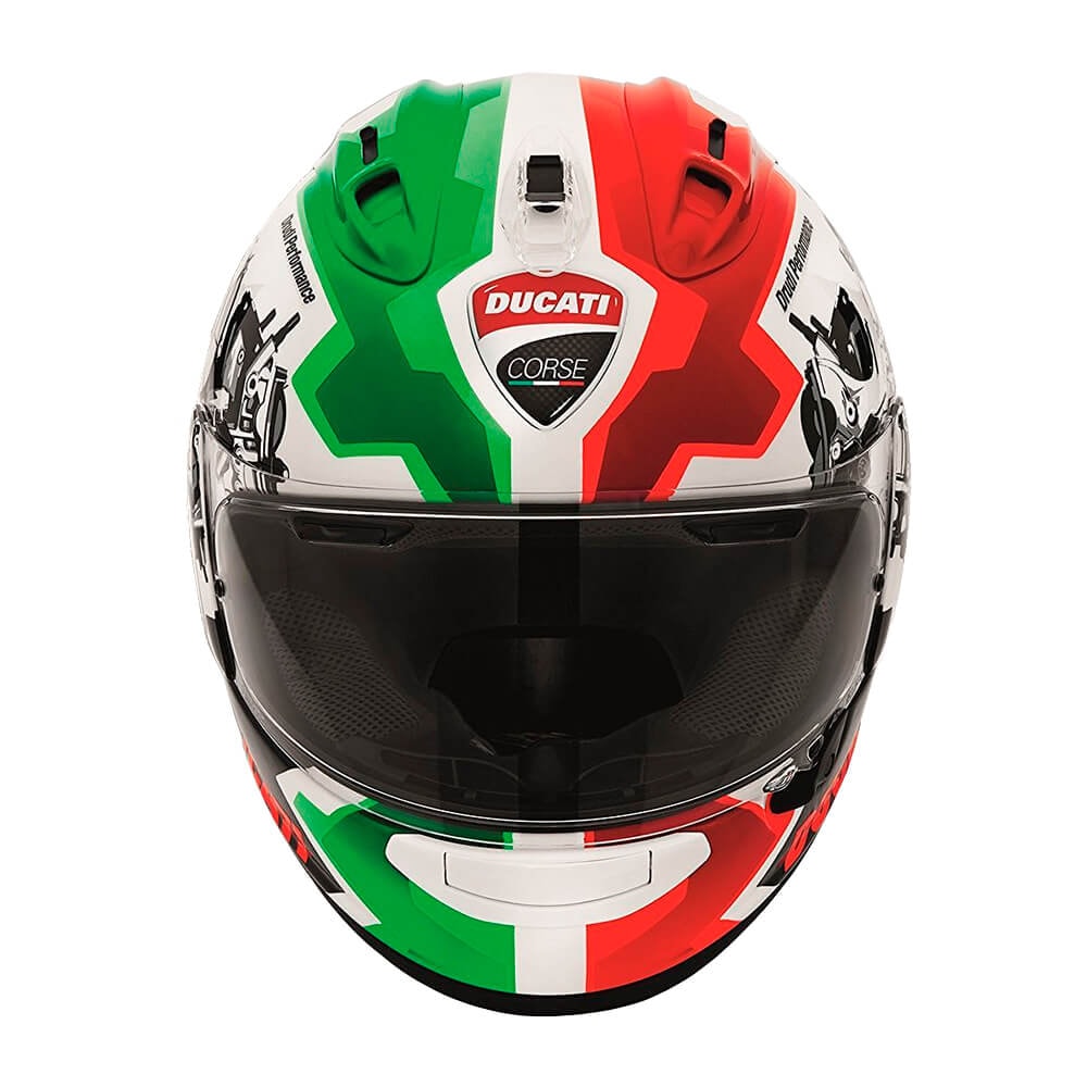 Capacete Arai RX-7V Ducati Corse V2 - Sacramento