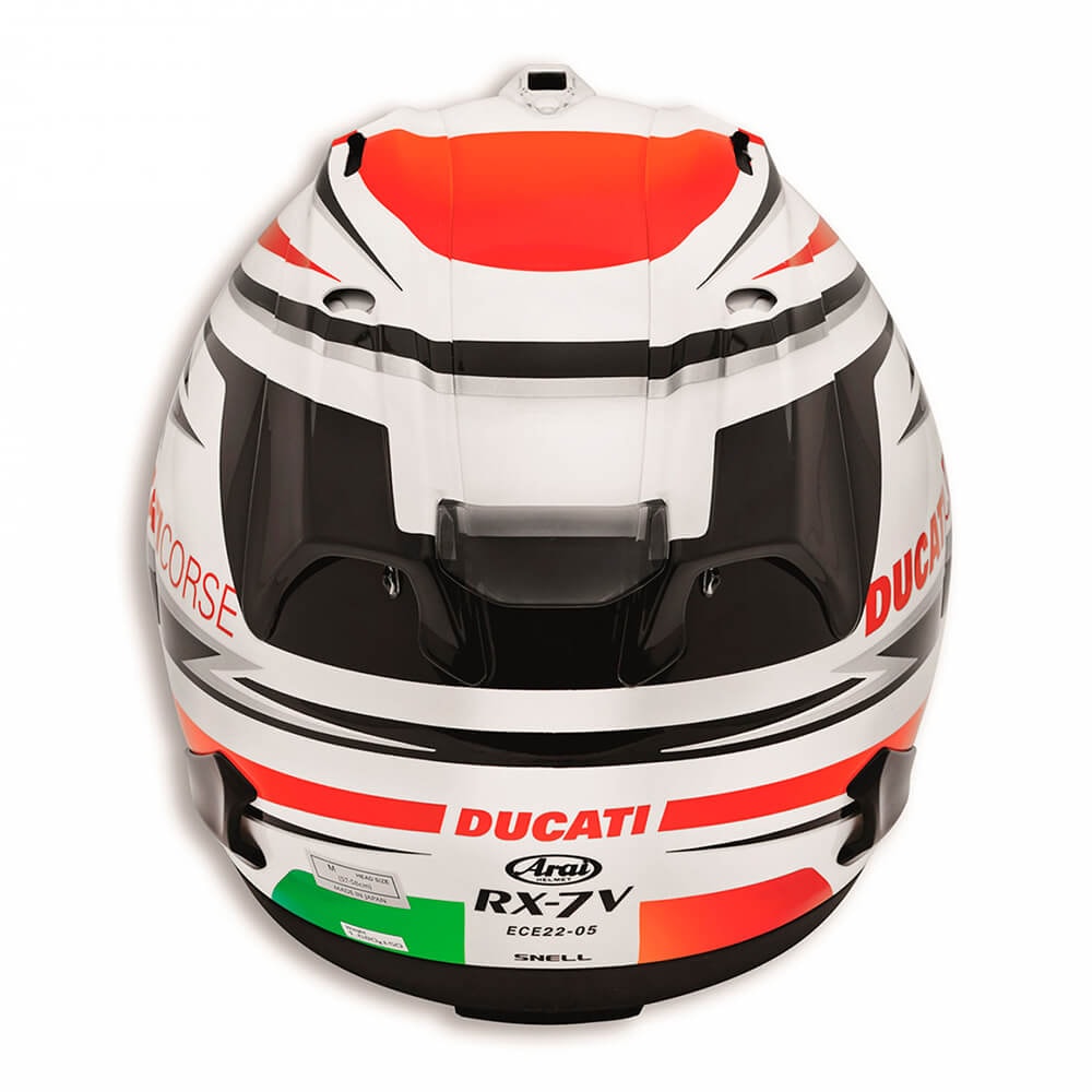 Capacete Arai RX-7V Ducati Speed - Sacramento