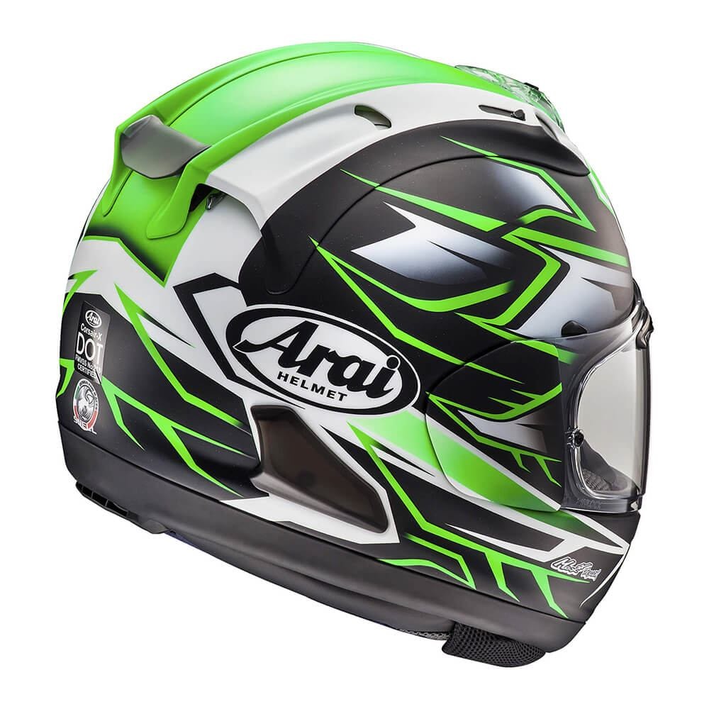 Capacete Arai RX-7V Ghost Green