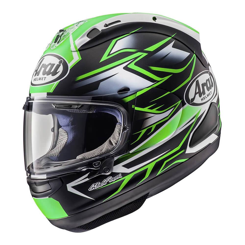 Capacete Arai RX-7V Ghost Green