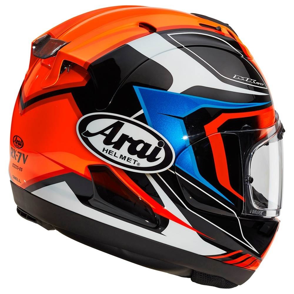 Capacete Arai RX-7V Maze Red - Sacramento