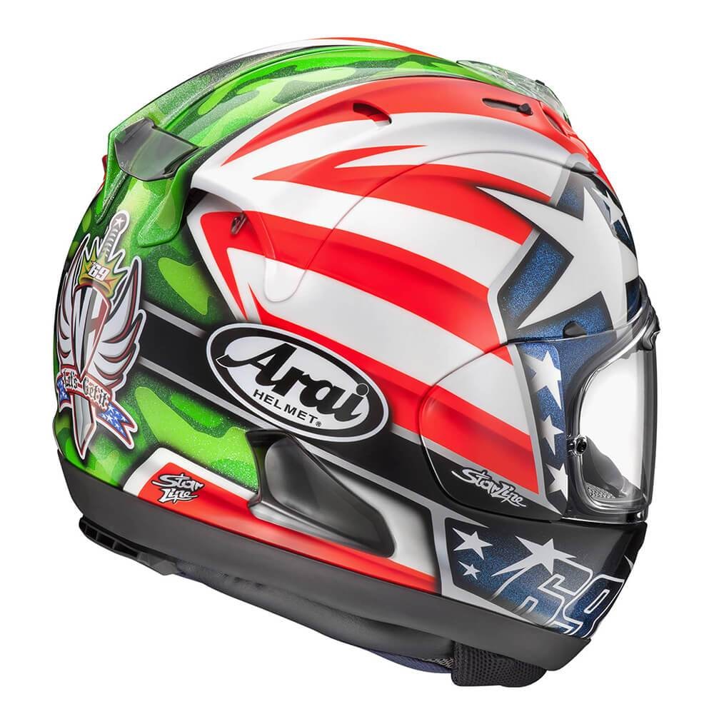 Capacete Arai RX-7V Nicky Hayden - Sacramento