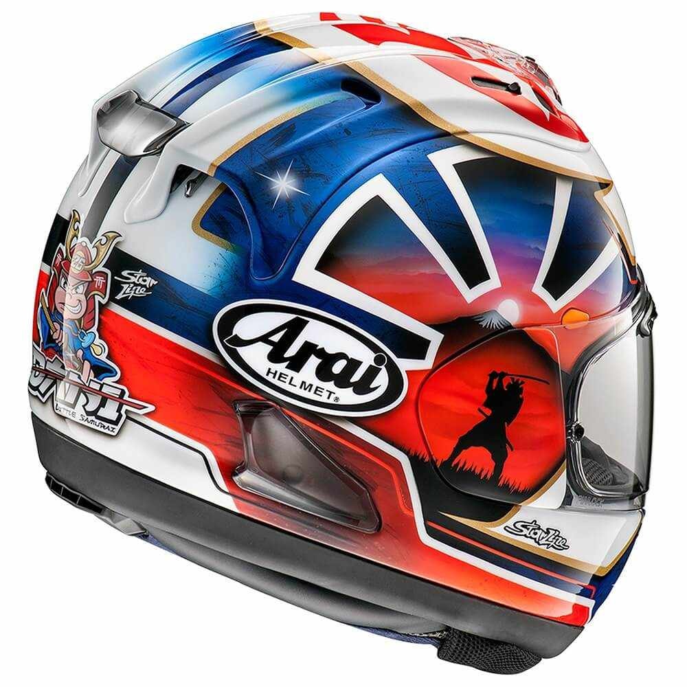 セキュリティ・セーフティ Arai RX-7 RV PEDROSA Capacete Arai RX-7V Pedrosa Spirit - Sacramento