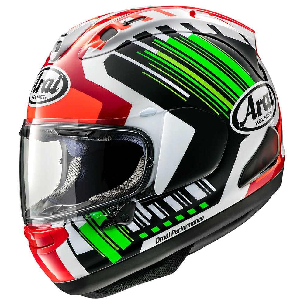 セキュリティ・セーフティ Arai RX-7 X REA Capacete Arai RX-7V Rea Green - Sacramento