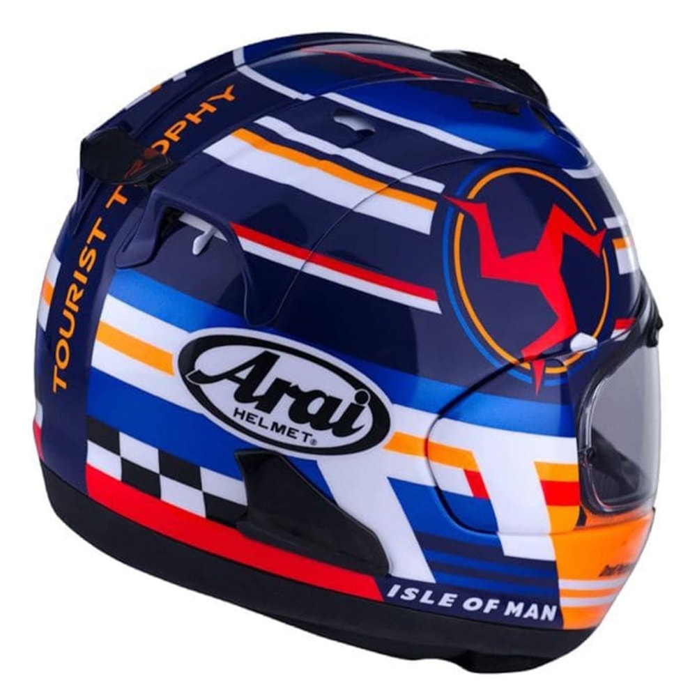 Capacete Arai RX7-V Evo Isle Of Man 2024