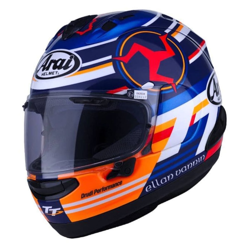 Capacete Arai RX7-V Evo Isle Of Man 2024