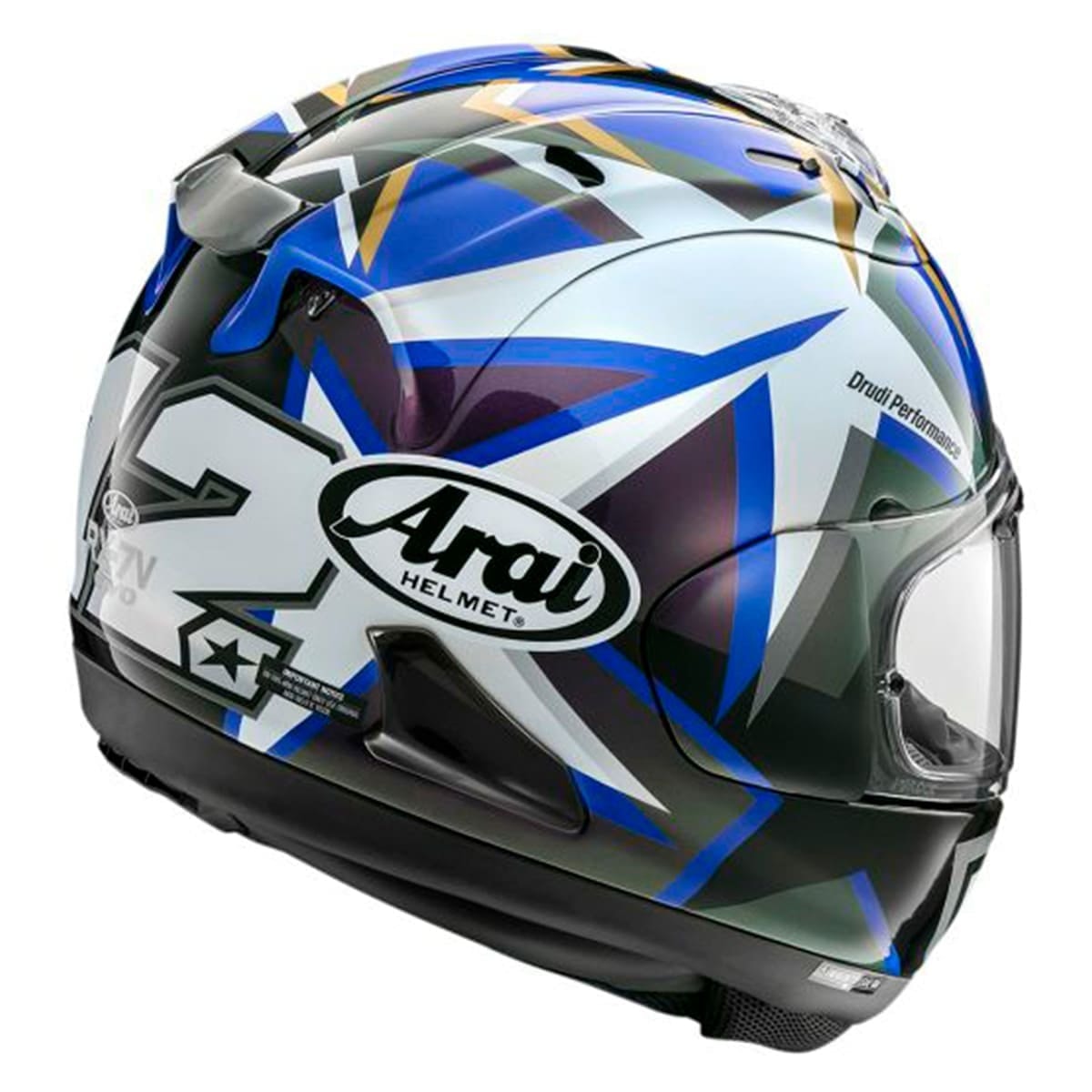 Capacete Arai RX7-V Evo Maverik Star - Sacramento