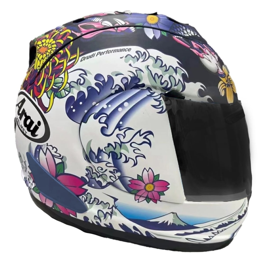 Capacete Arai RX7-V Evo Oriental Flat Black