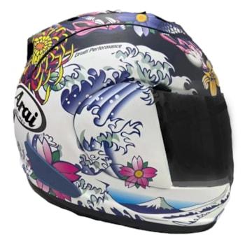 Capacete Arai RX7-V Evo Oriental Flat Black