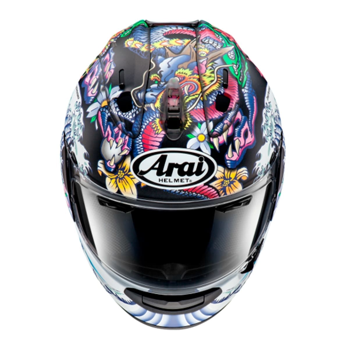 Capacete Arai RX7-V Evo Oriental Flat Black - Sacramento