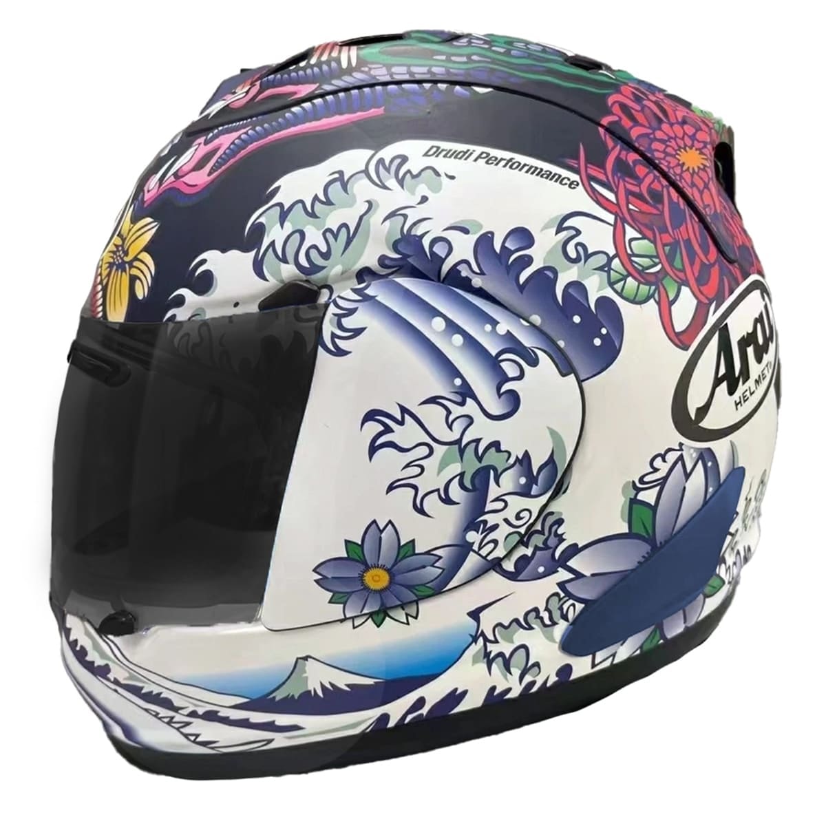 ARAI  Capacete Arai RX7-V Evo Oriental Flat Black - Sacramento