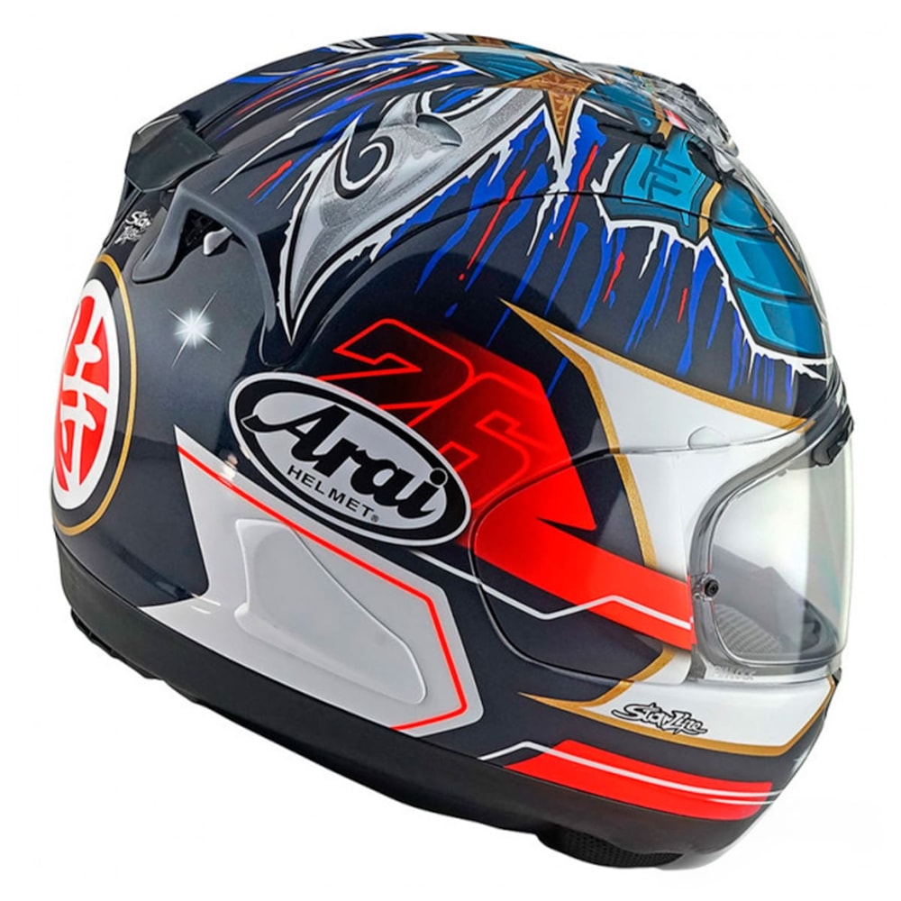 Capacete Arai RX7-V Evo Pedrosa Shogun