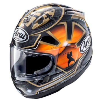 Capacete Arai RX7-V Evo Pedrosa Spirit Gold