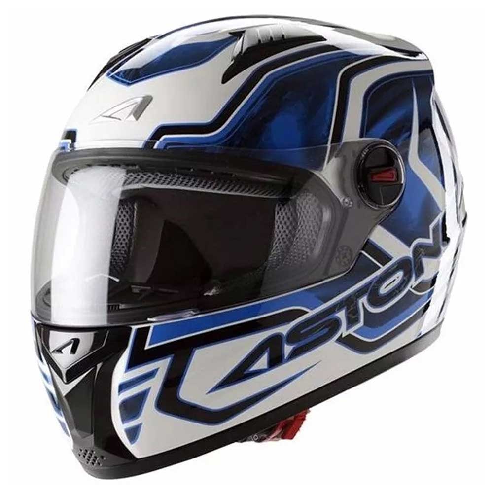 Capacete Astone GT Burning Azul