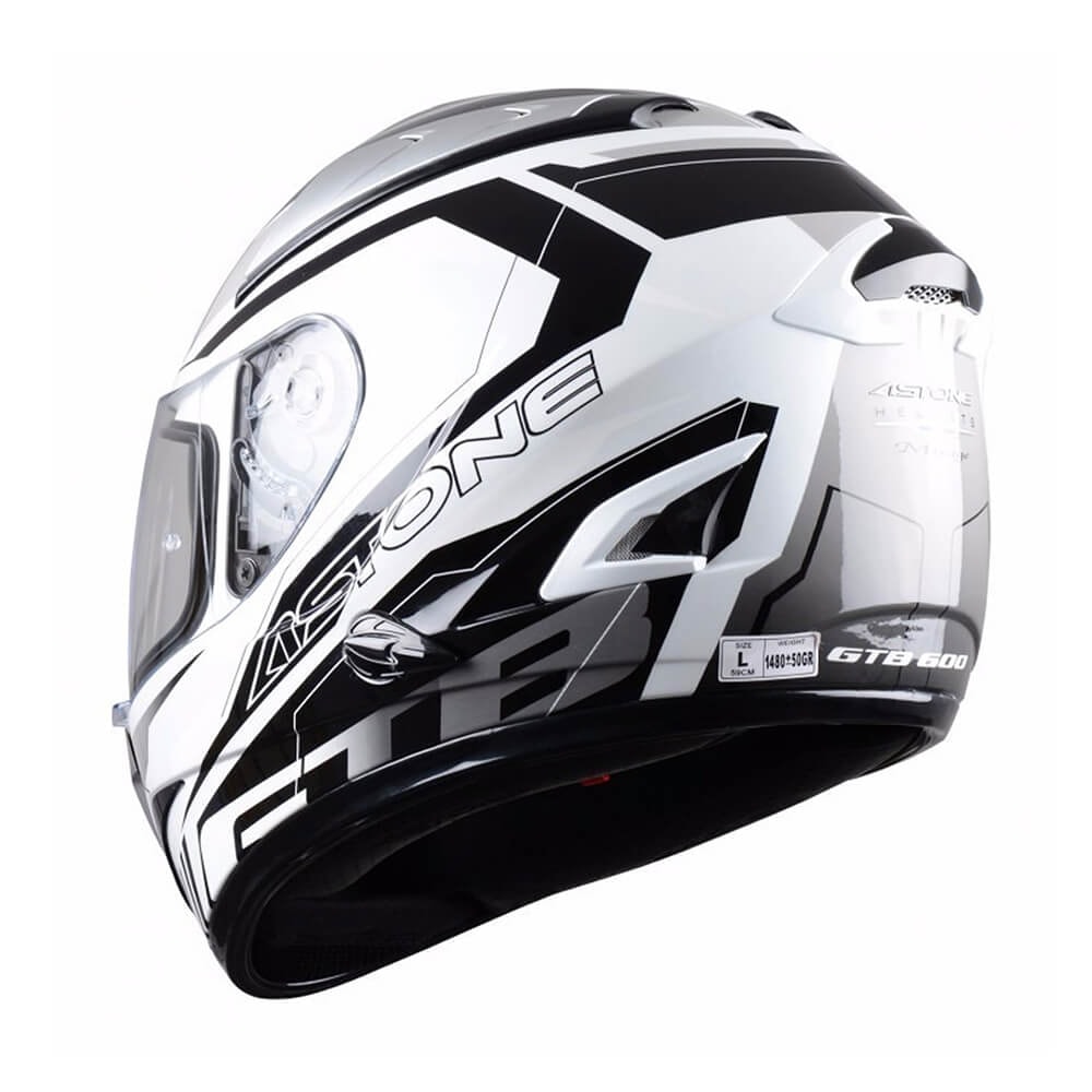 Capacete Astone GTB 600 Mirage Cinza - Sacramento