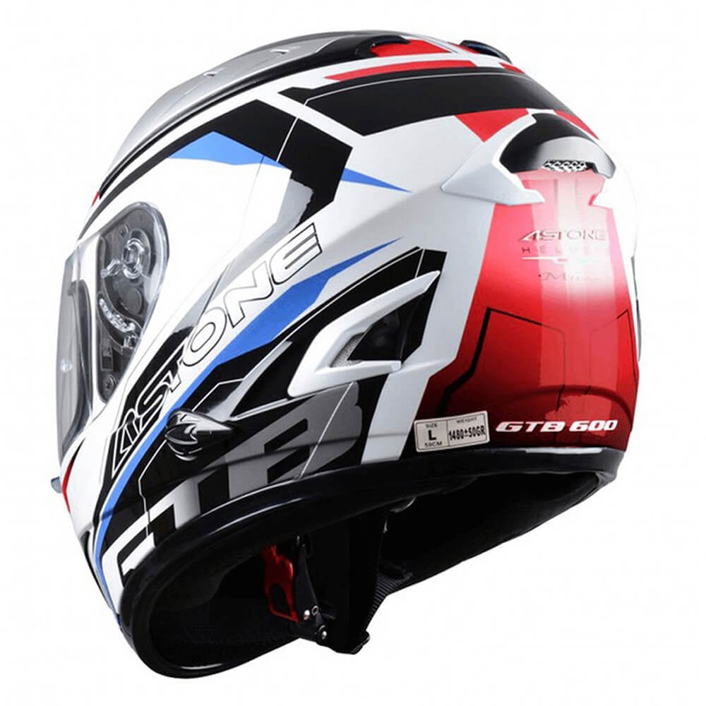 Capacete Astone GTB 600 Mirage Vermelho/Azul