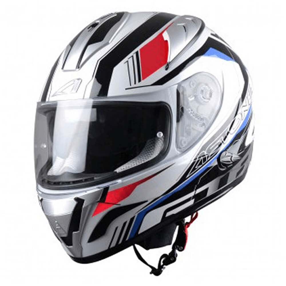 Capacete Astone GTB 600 Mirage Vermelho/Azul