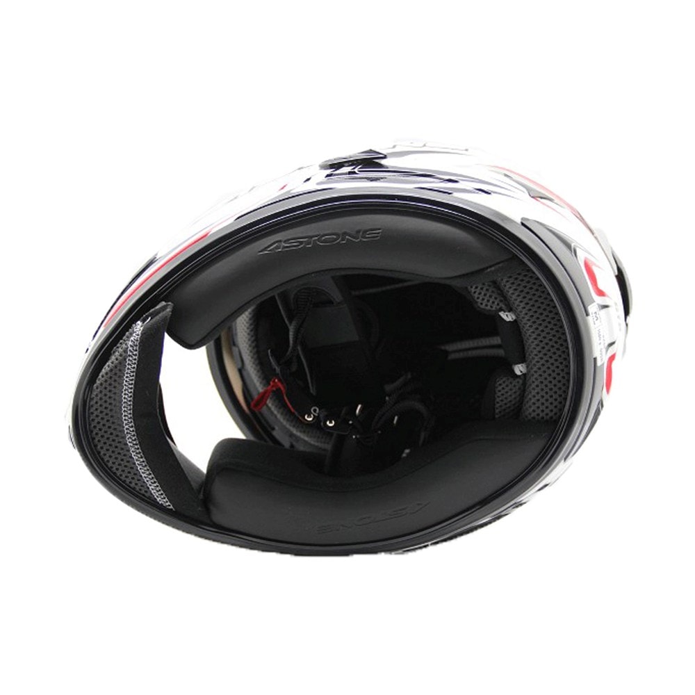 Capacete Astone GTB 600 Sportech Preto/Vermelho