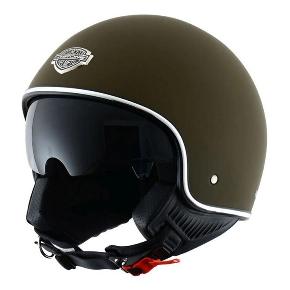 Capacete Astone Minijet S 66 Mat Army