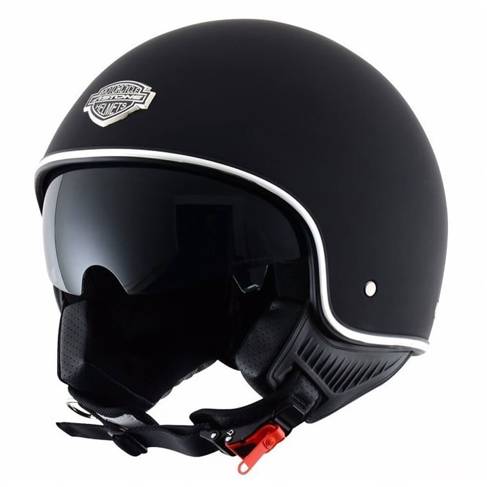 Capacete Astone Minijet S 66 Mat Blk