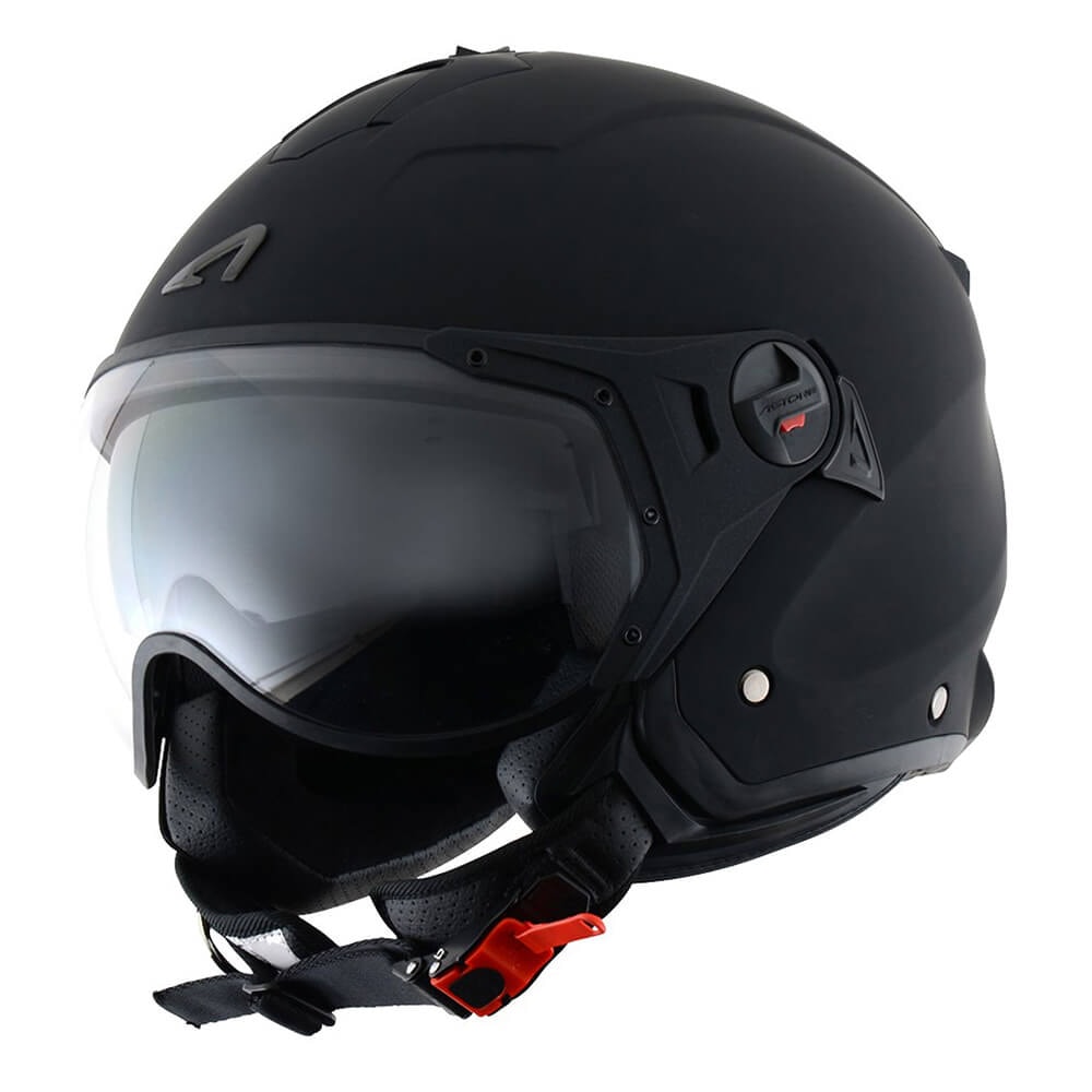 Capacete Astone Minijet S Sport Matt Blk