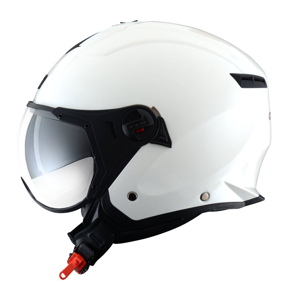 Capacete Astone Minijet S White