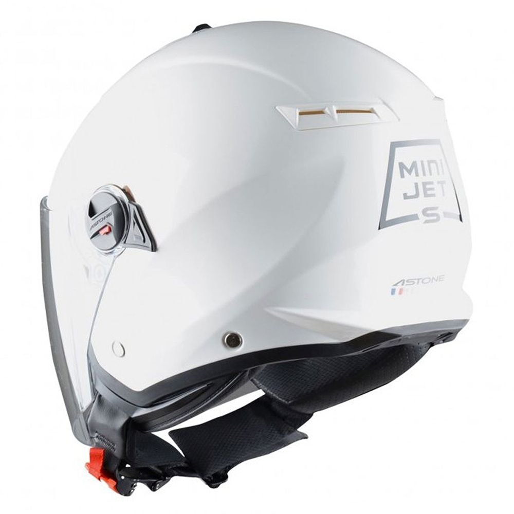 Capacete Astone Minijet White