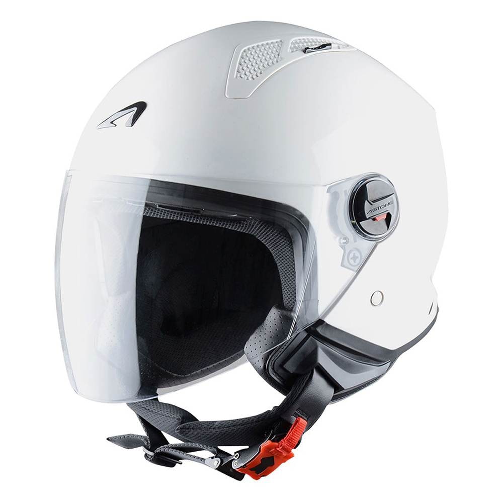 Capacete Astone Minijet White