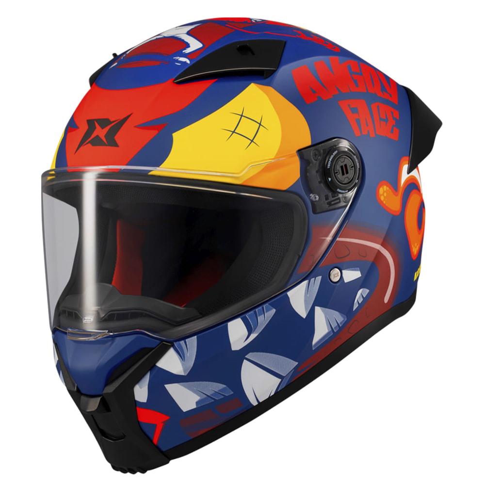 Capacete Axxis Fenix Angry Face