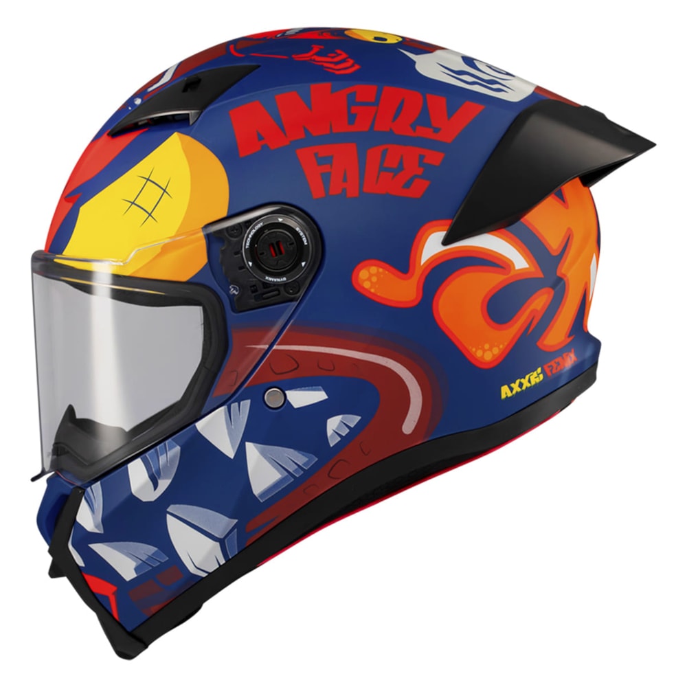 Capacete Axxis Fenix Angry Face