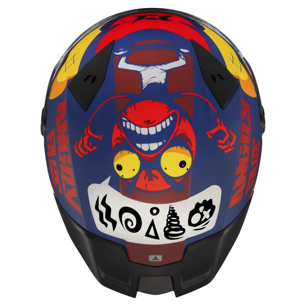 Capacete Axxis Fenix Angry Face
