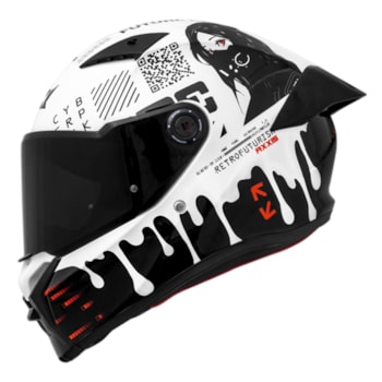 Capacete Axxis Fenix Cyberpunk