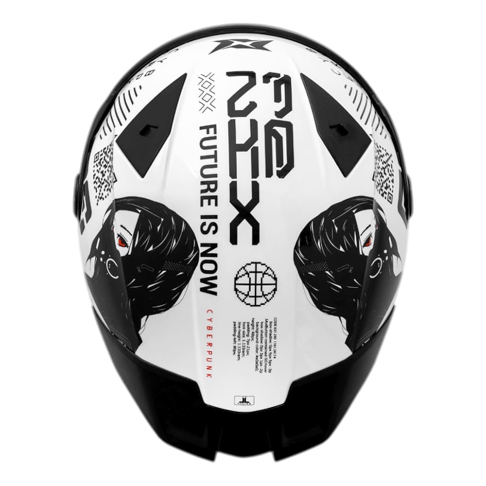 Capacete Axxis Fenix Cyberpunk