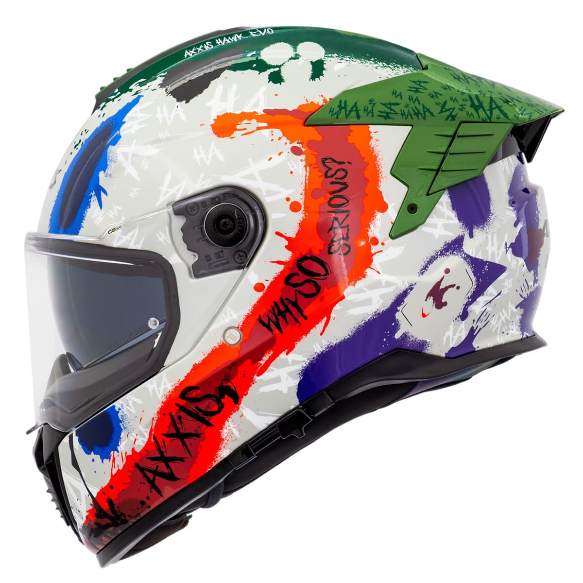 Capacete Axxis Hawk SV Evo Sick Joke - Sacramento