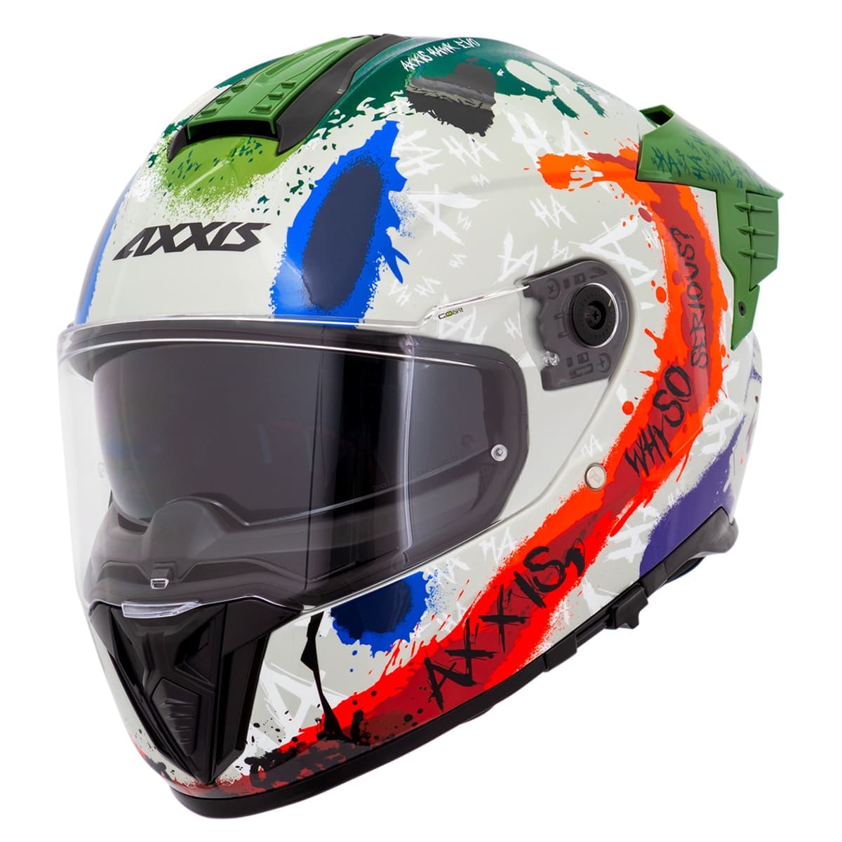 Capacete Axxis Hawk SV Evo Sick Joke - Sacramento