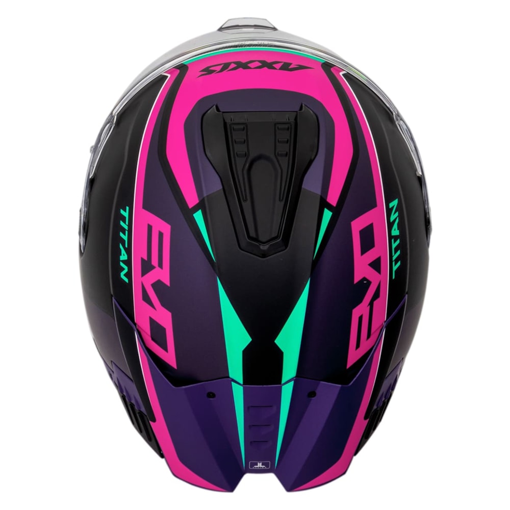 Capacete Axxis Hawk SV Evo Titan