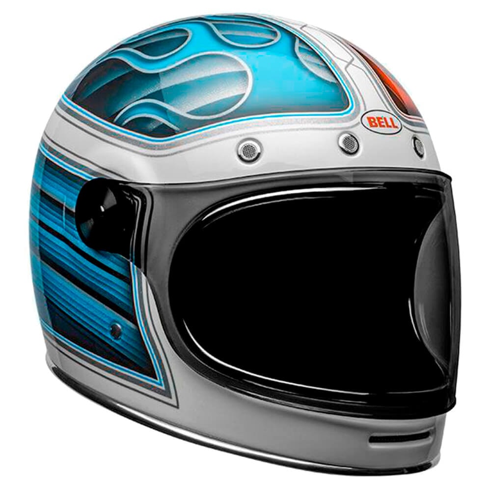 Capacete Bell Bullitt Barracuda White Red Blue