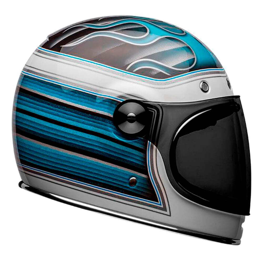 Capacete Bell Bullitt Barracuda White Red Blue