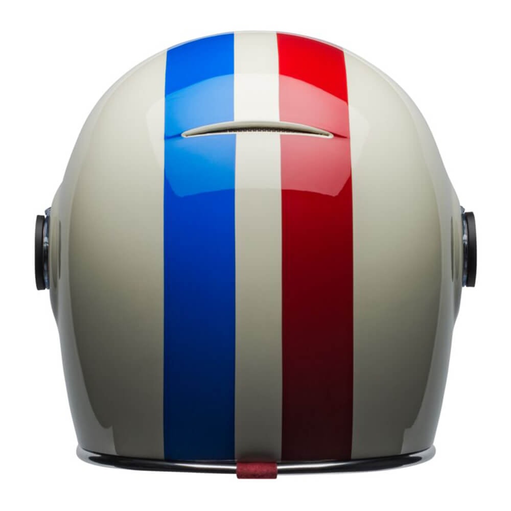 Capacete Bell Bullitt Command Vintage White Oxblood
