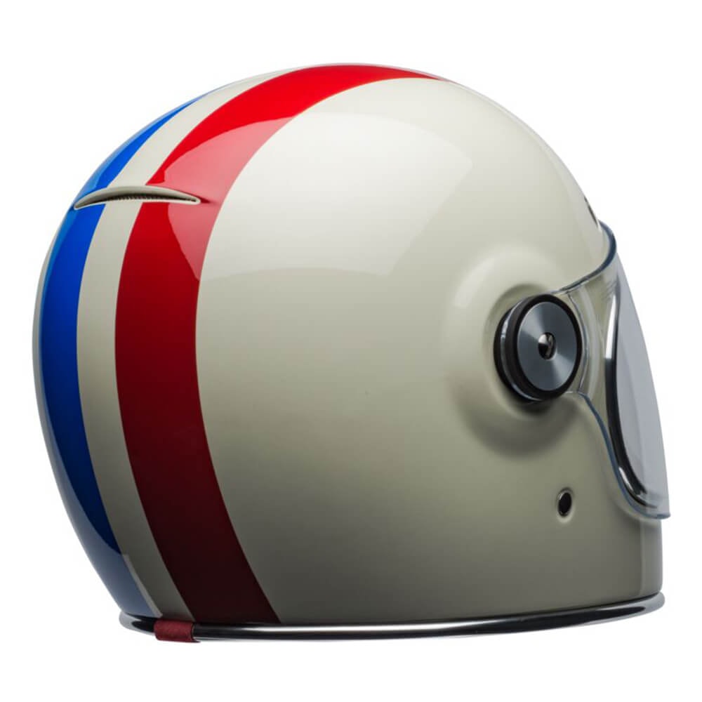 Capacete Bell Bullitt Command Vintage White Oxblood
