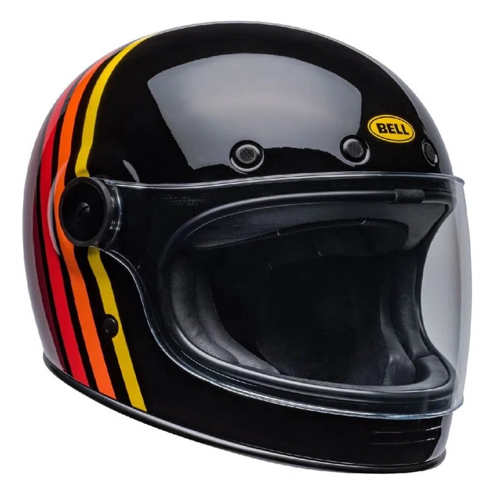 Capacete Bell Bullitt Reverb Gloss Black Red - Sacramento