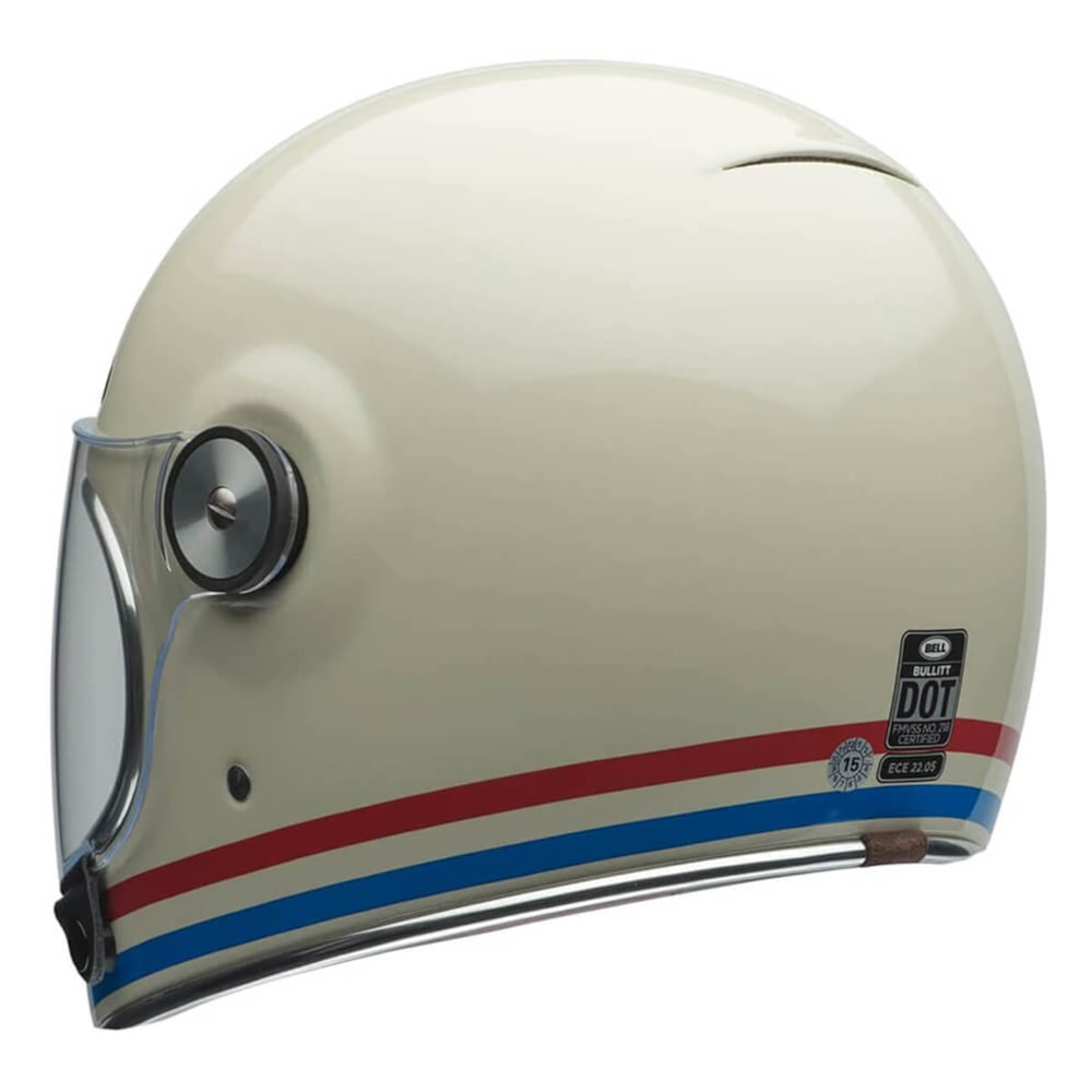 Capacete Bell Bullitt Stipes Pearl White