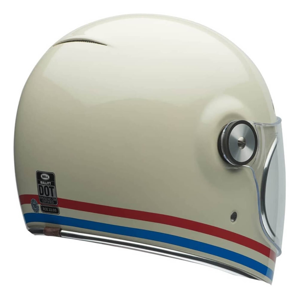 Capacete Bell Bullitt Stipes Pearl White