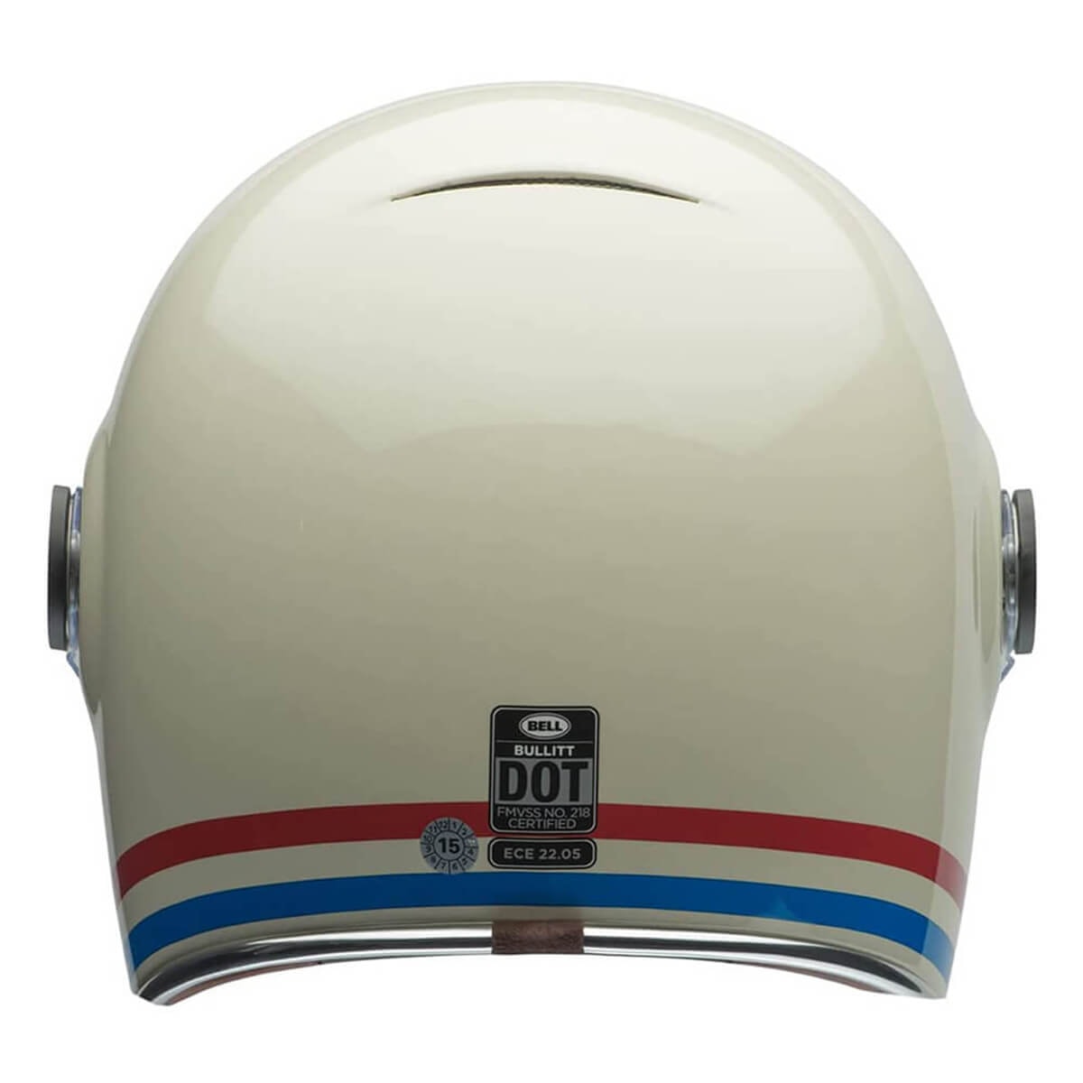 Capacete Bell Bullitt Stipes Pearl White - Sacramento