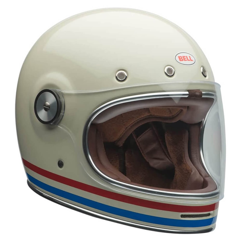 Capacete Bell Bullitt Stipes Pearl White