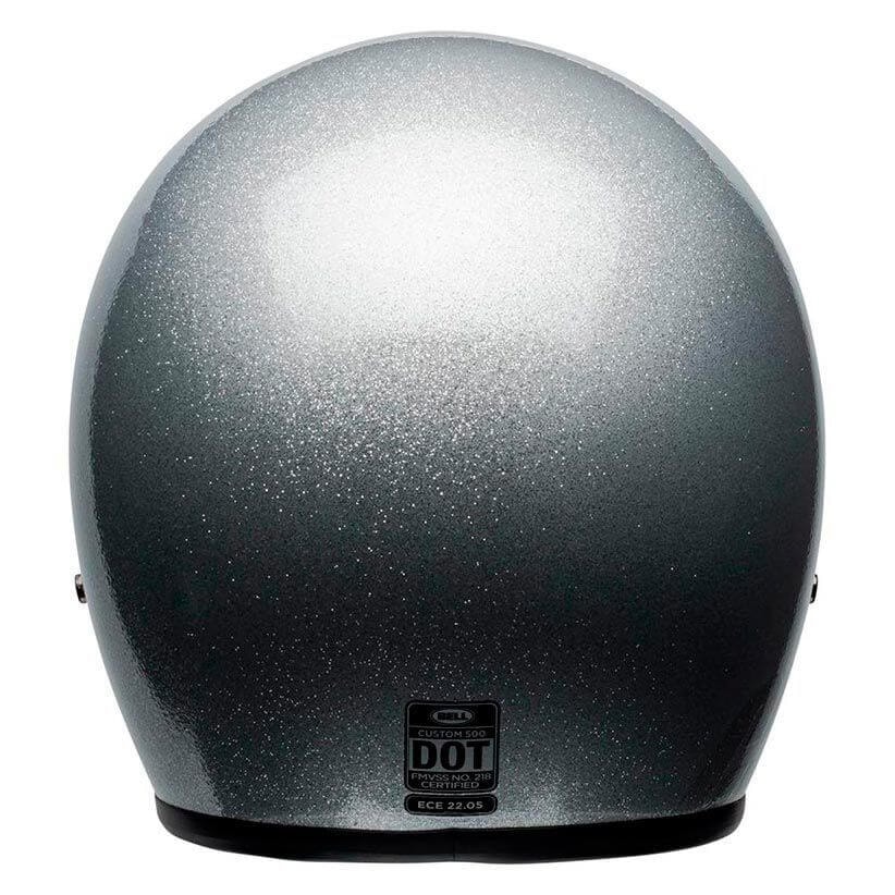 Capacete Bell Custom 500 Gloss Flake Silver - Sacramento