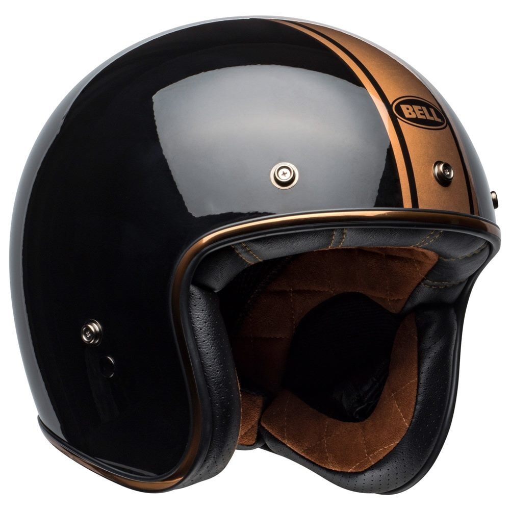 Capacete Bell Custom 500 Rally Gloss Black Bronze
