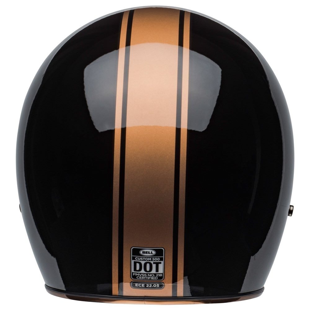 Capacete Bell Custom 500 Rally Gloss Black Bronze
